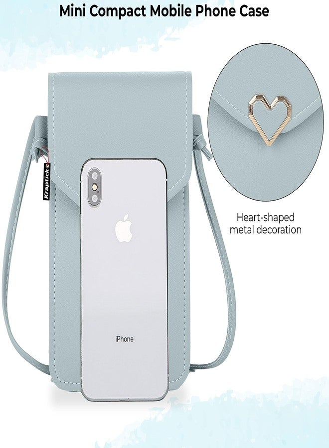 Kraptick Phone Sling Bag for Women - Phone Holder Sling Bag, Phone Crossbody Case, Hands-Free Phone Bag (Blue) - Image 3